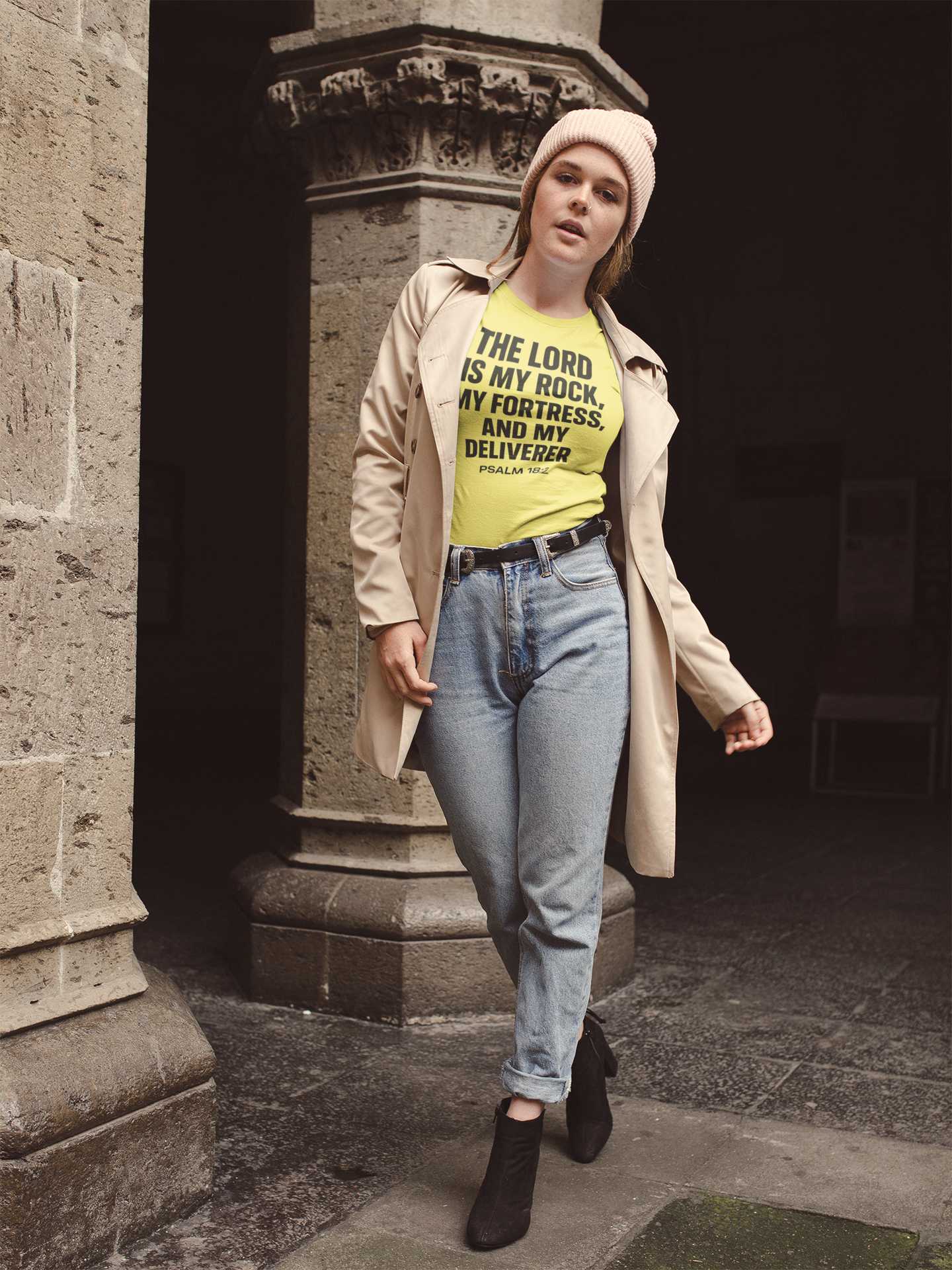 Unshakable Foundation – unisex streetwear graphic tee