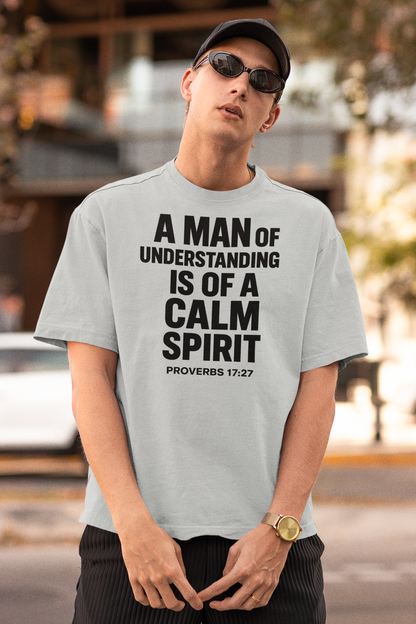 Calm Strength Over Noise – Unisex Streetwear Graphic Tee
