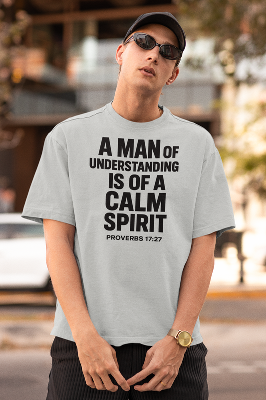 Calm Strength Over Noise – Unisex Streetwear Graphic Tee
