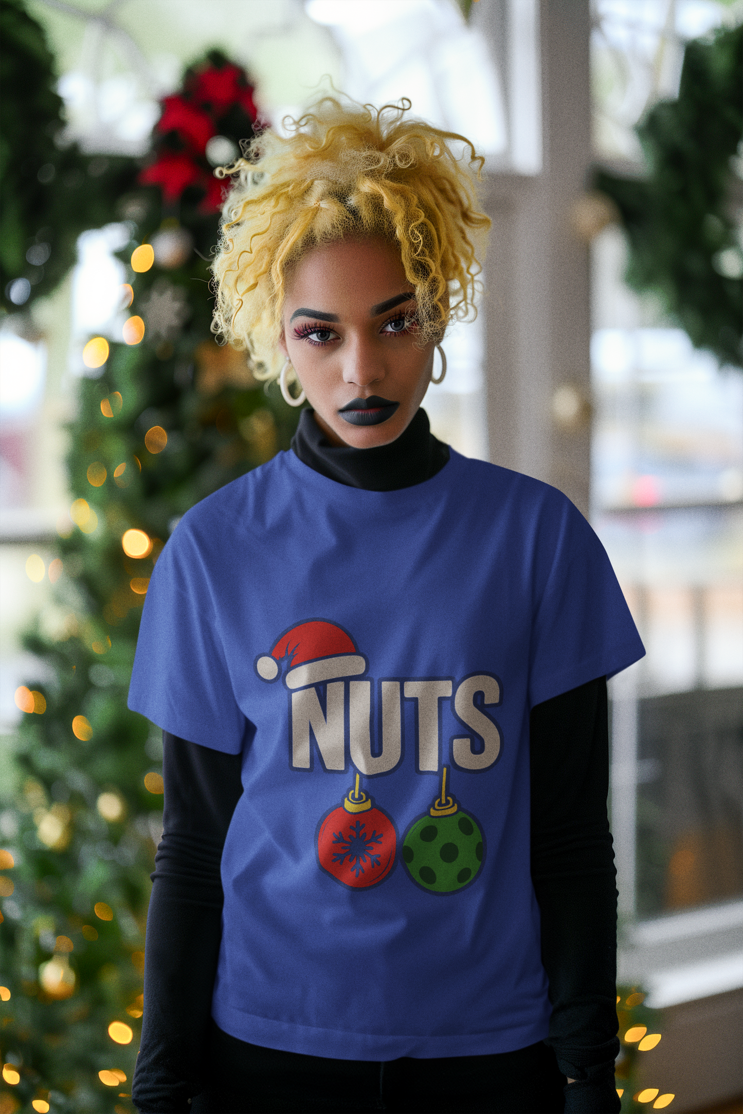 Nuts Season Activated – Unisex Bold Holiday Graphic Tee