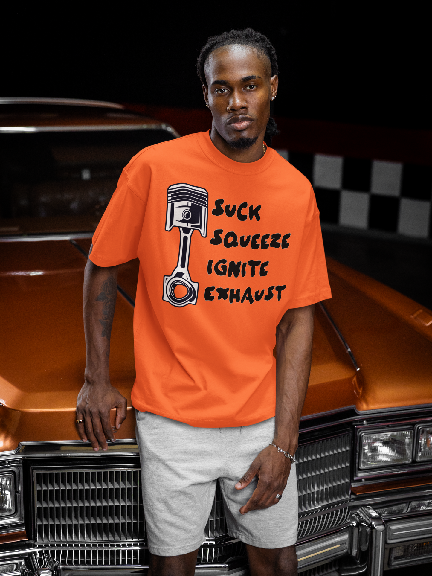 Suck Squeeze Ignite Exhaust Mindset – Unisex Streetwear Graphic Tee