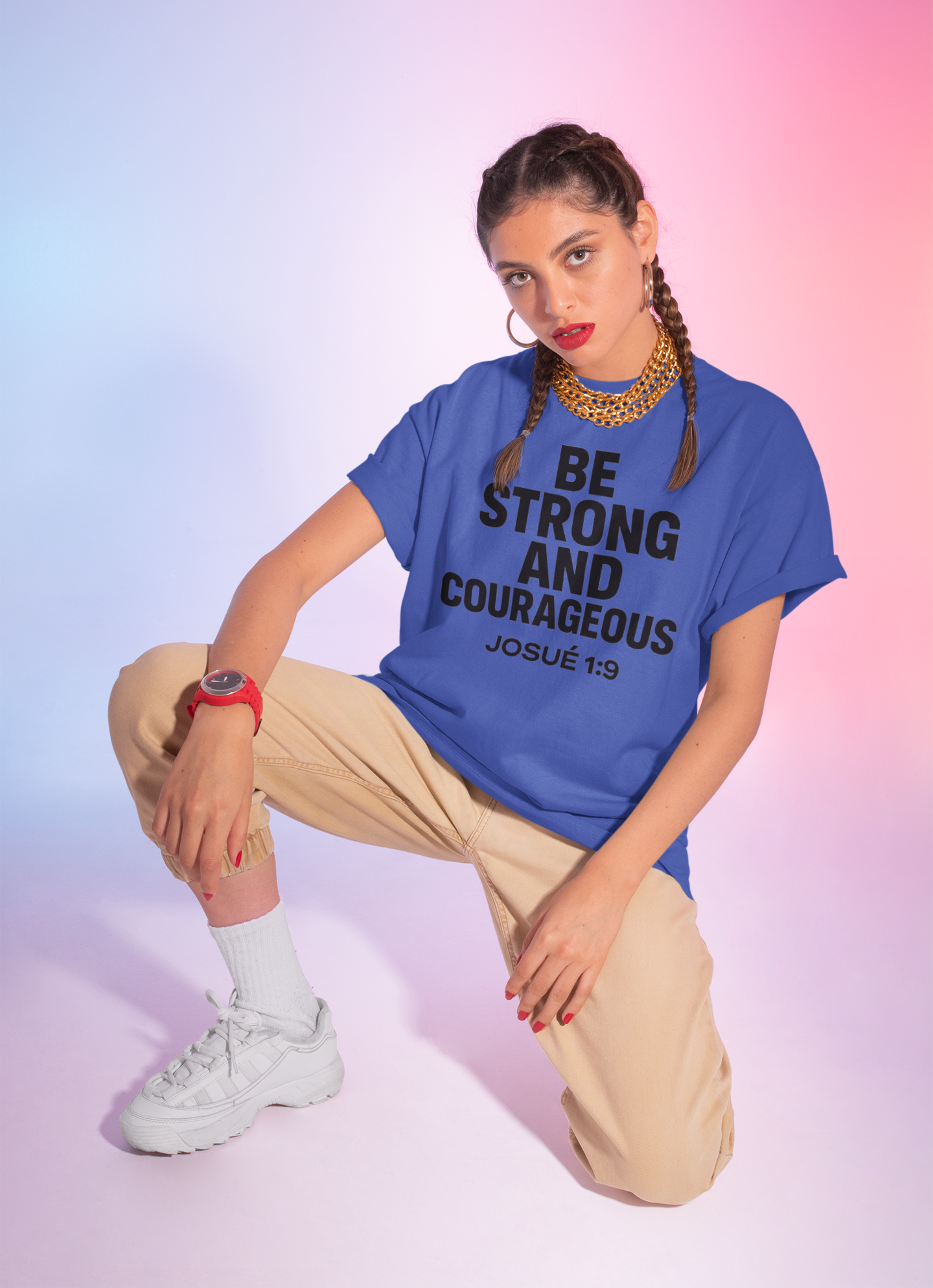Be Strong, Stand Unshaken – Unisex Streetwear Graphic Tee
