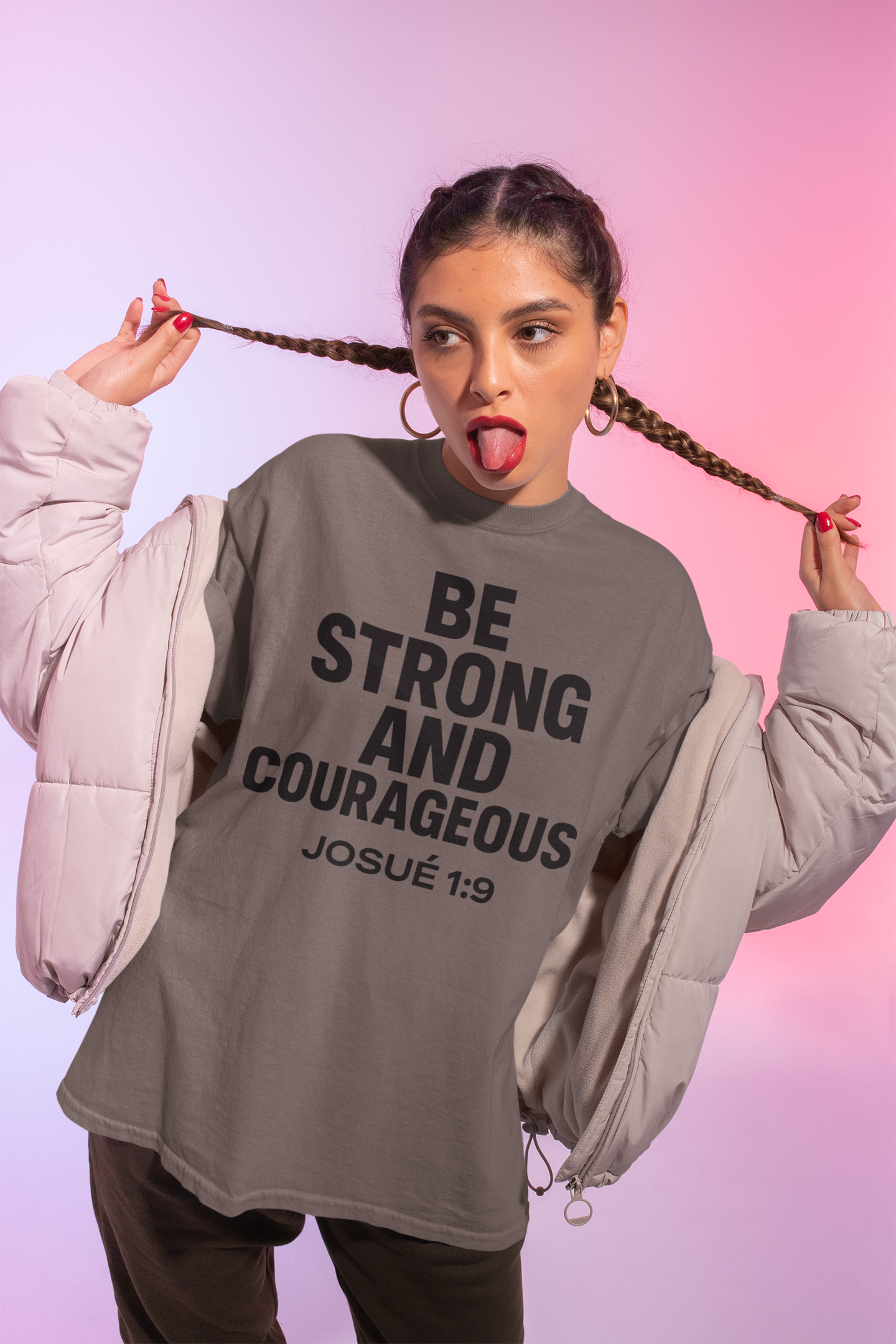 Be Strong, Stand Unshaken – Unisex Streetwear Graphic Tee