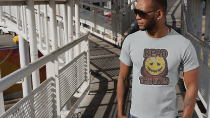 Read The Eyes unisex streetwear graphic tee