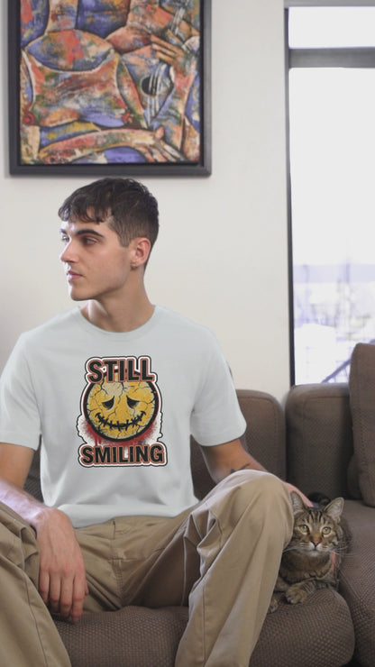 Still Smiling unisex streetwear graphic tee