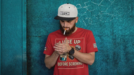 BITCH Embroidered Snapback Hat | Funny Statement Cap | Bold Streetwear Flat Bill | Conversation Starter Gift