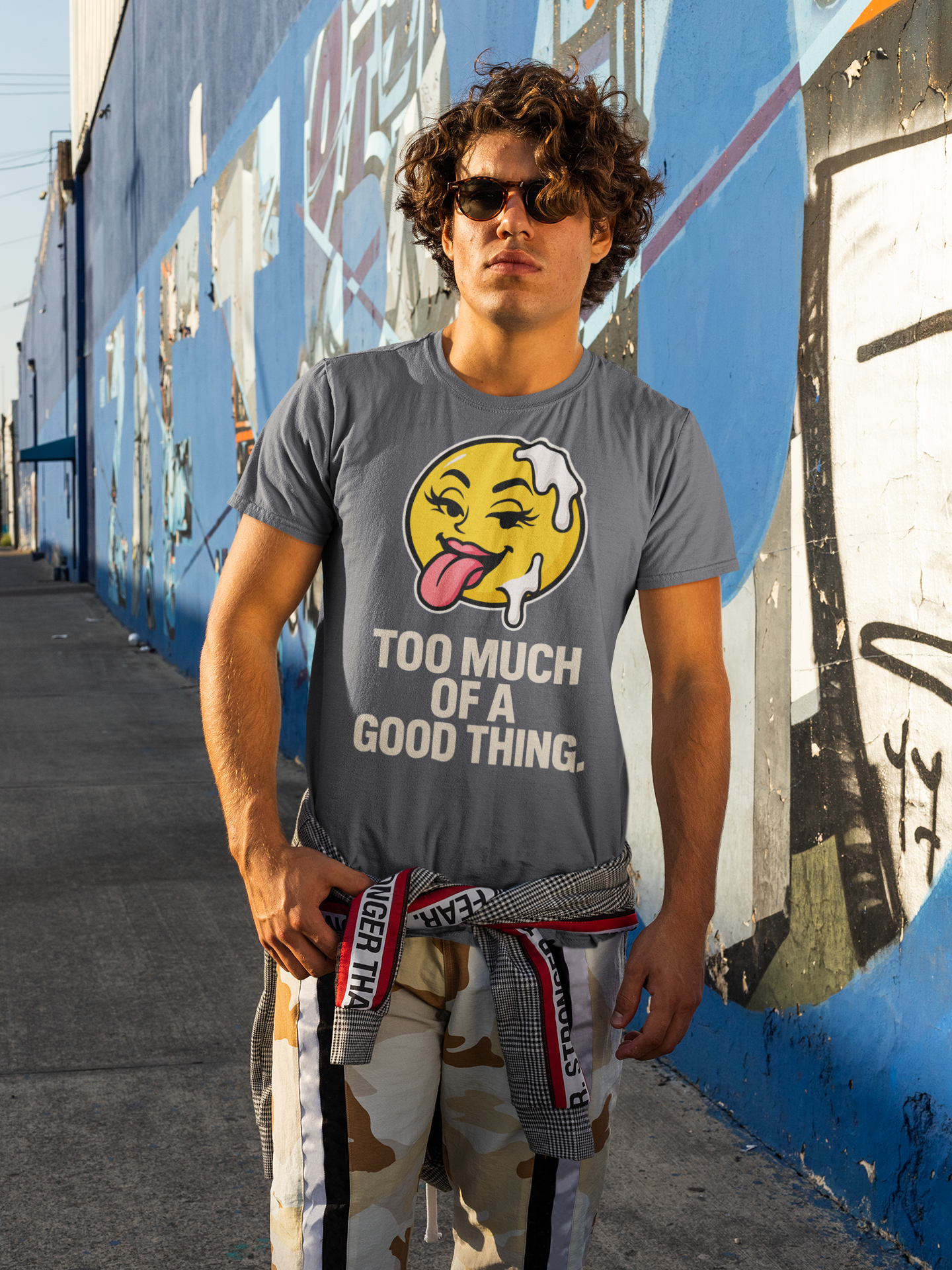 Playfully Over the Limit – unisex streetwear graphic tee