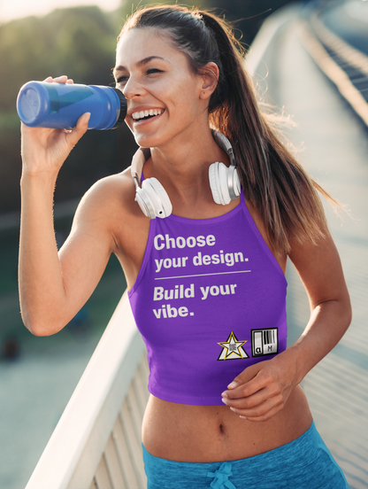 Custom Alpha Spaghetti Tank Choose Your Design Build Your Vibe.