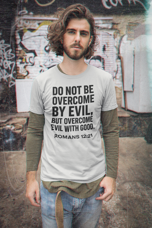 Strength Over Darkness – unisex streetwear graphic tee