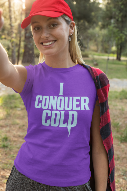 Cold Is Conquered – unisex streetwear graphic tee