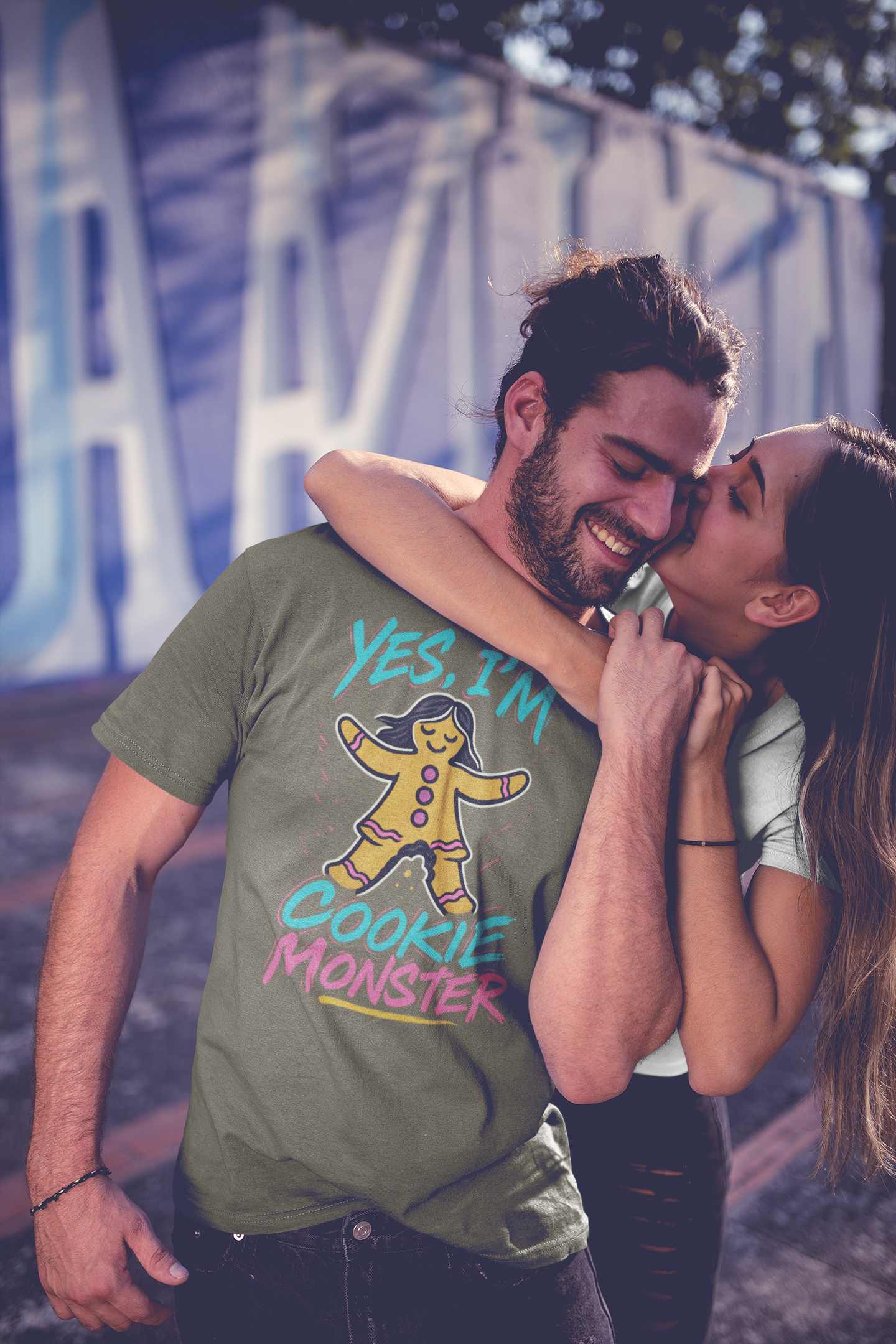 Cookie Monster – Unisex Streetwear Graphic Tee