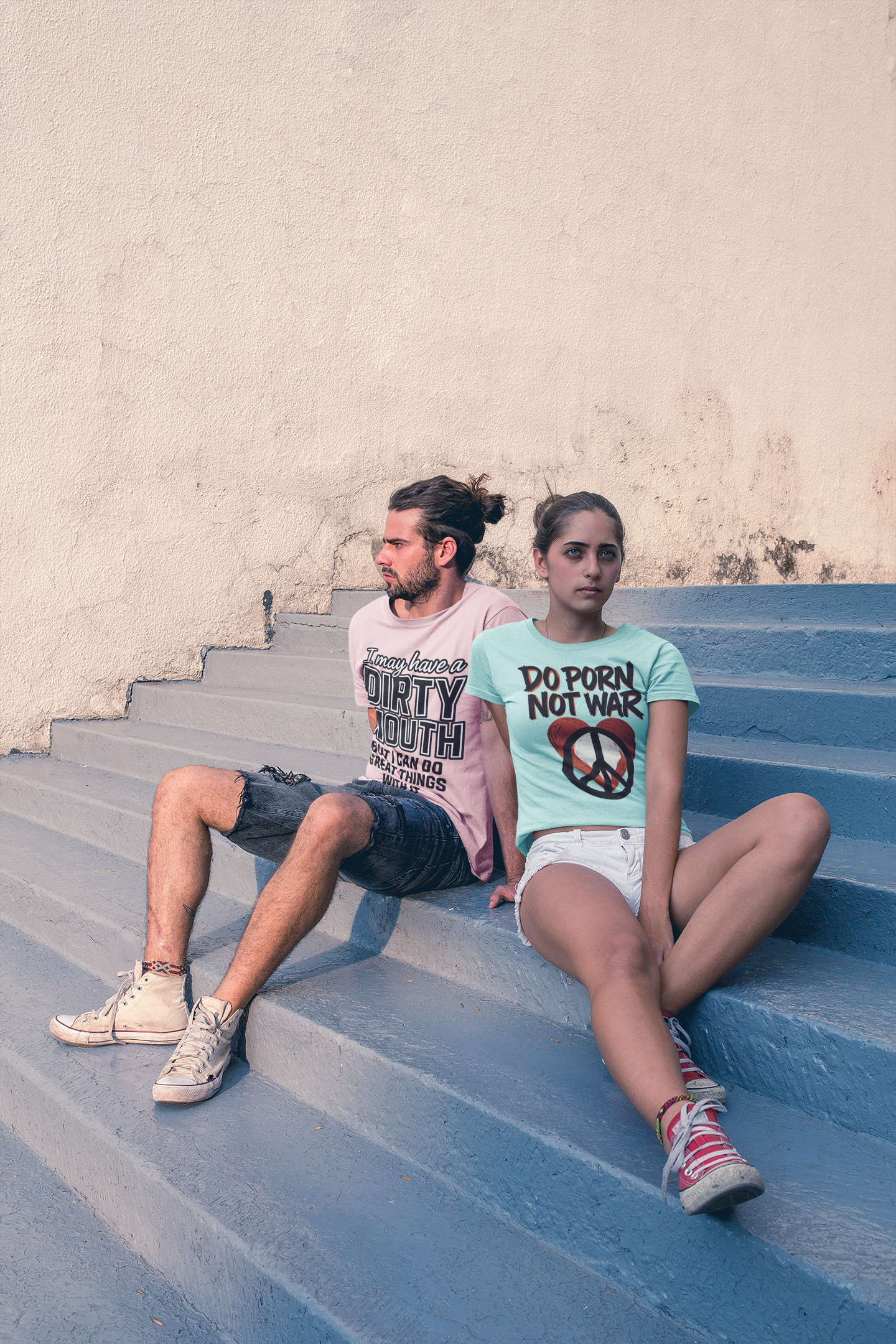 Do Porn Not War – Unisex Provocative Streetwear Tee