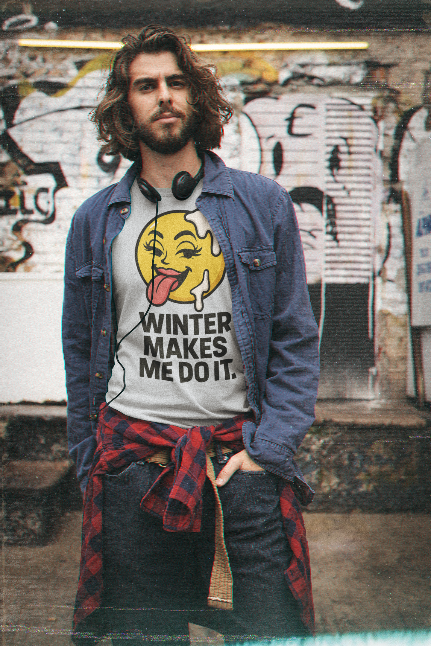 Cold-Driven Chaos – unisex streetwear graphic tee