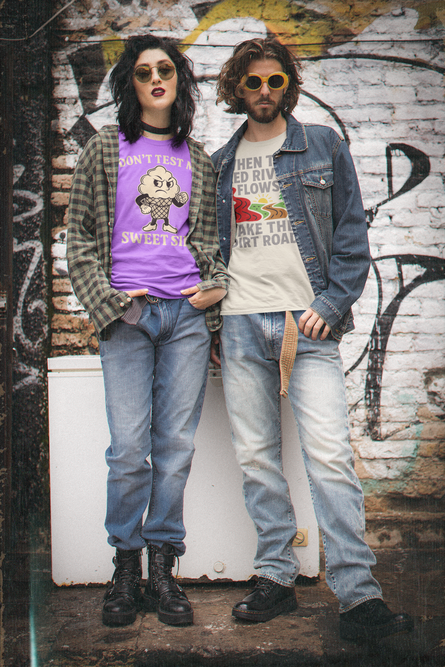 Take the Dirt Road – Unisex Streetwear Graphic Tee