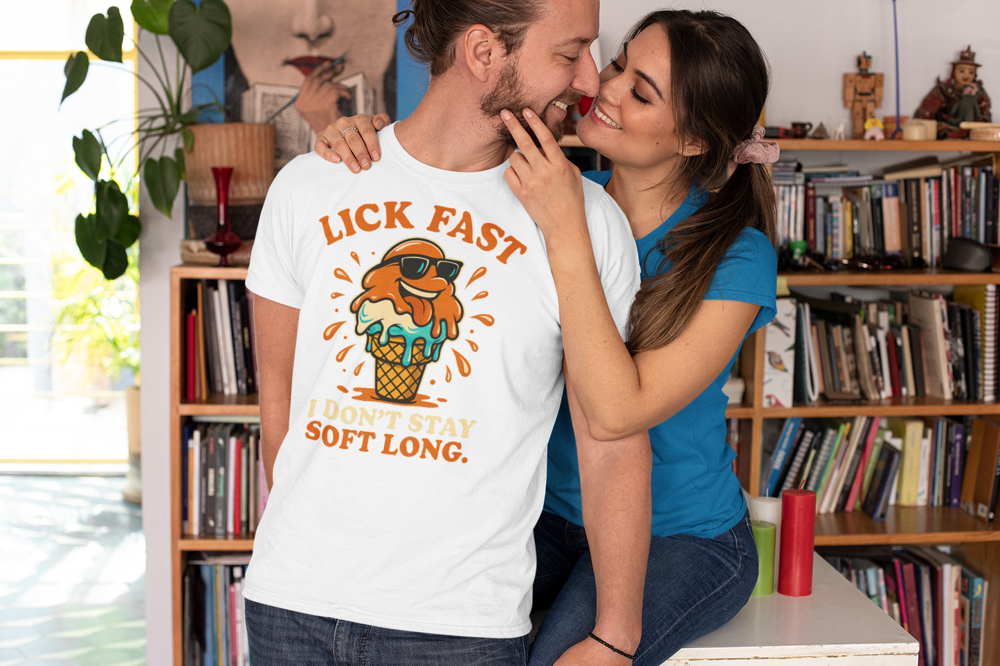 Lick Fast I Don’t Stay Soft Long – Unisex Streetwear Graphic Tee