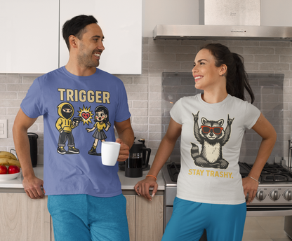 Trigger – Unisex Streetwear Graphic Tee
