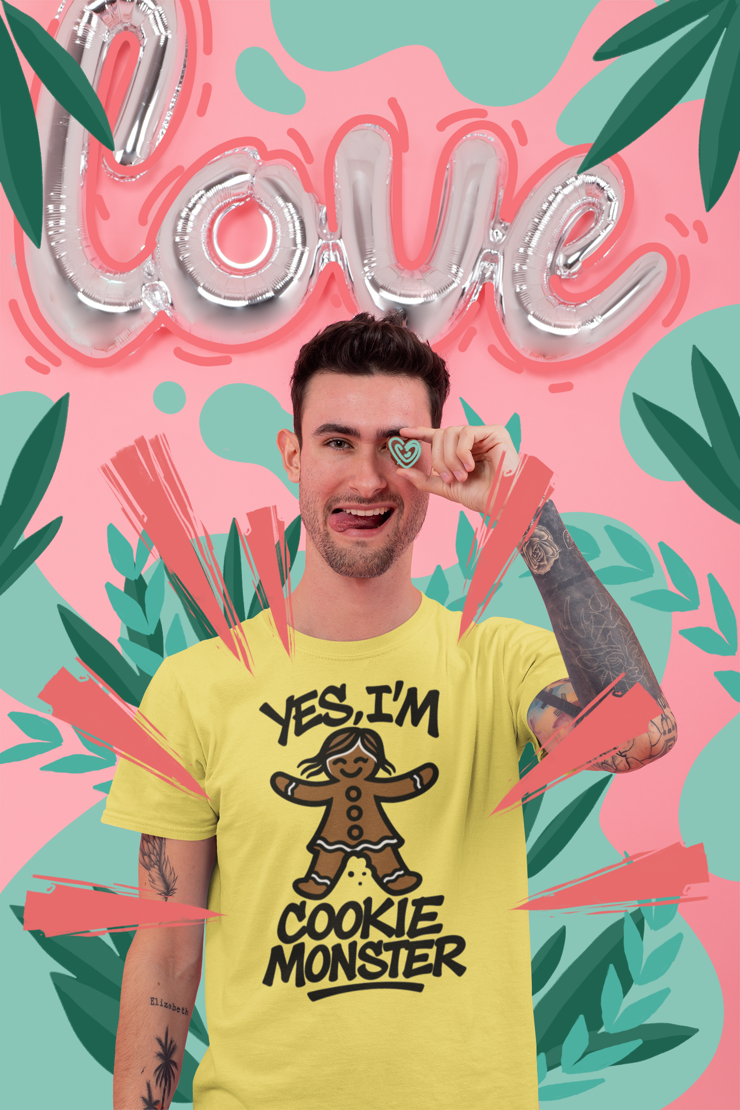 Cookie Monster – Unisex Streetwear Graphic Tee