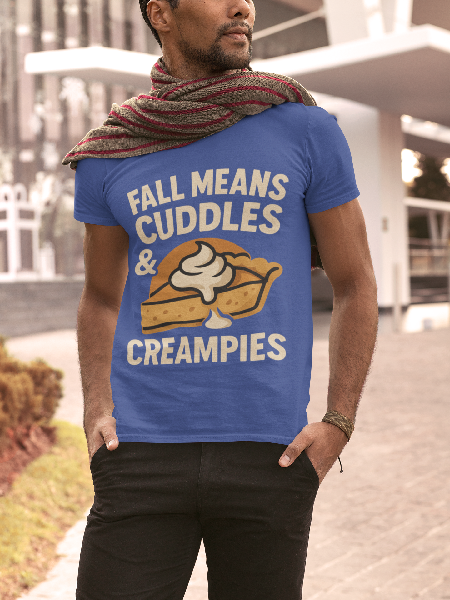 Fall Means Cuddles & Creampies – Bold Unisex Graphic Streetwear Tee