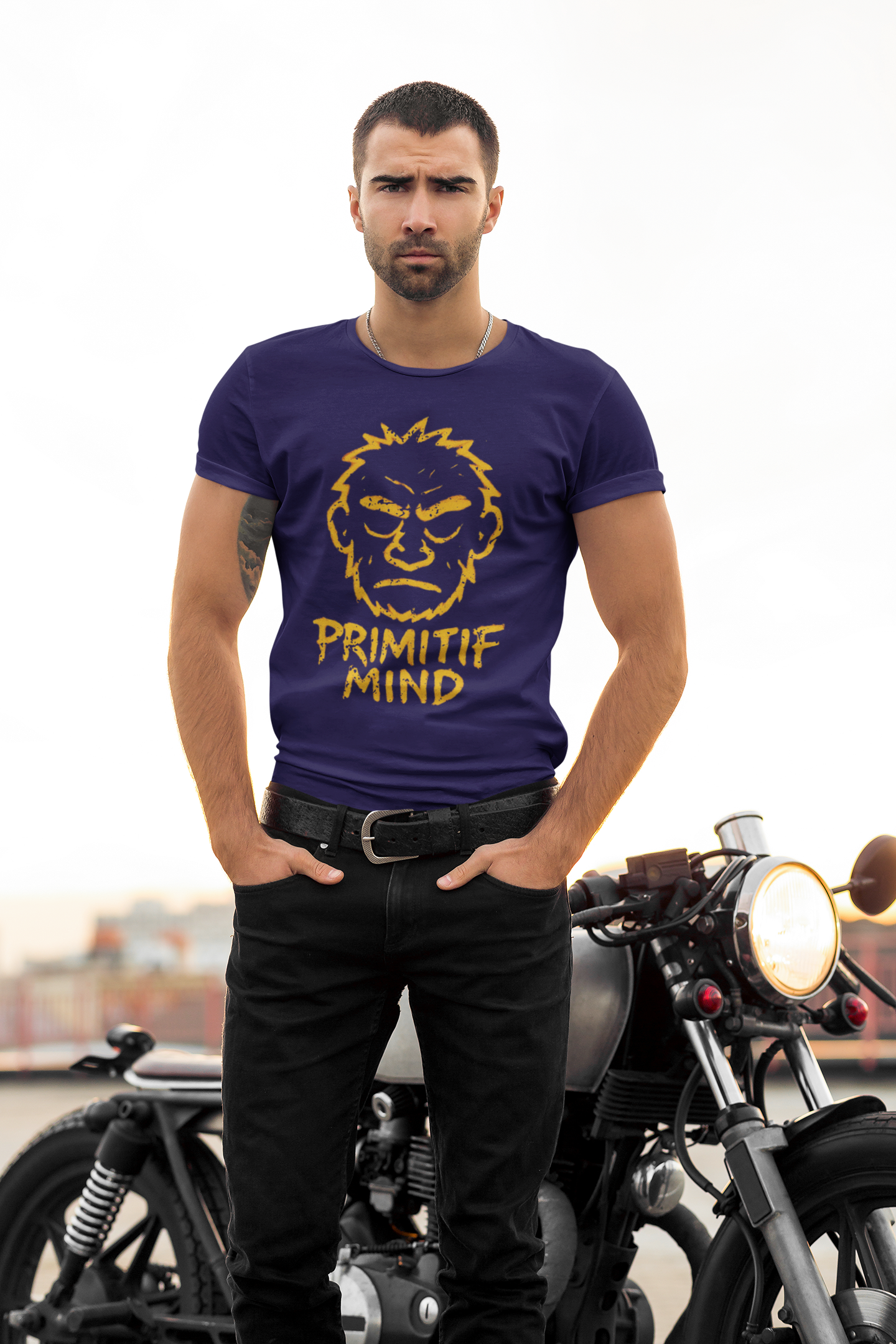 Primitive Instinct Mentality – unisex streetwear graphic tee