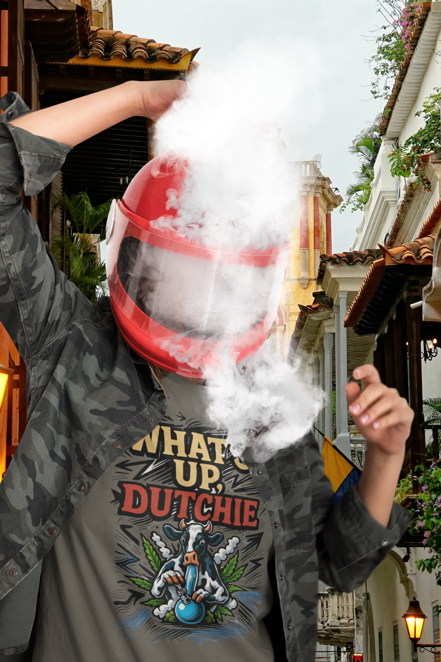 What’s Up, Dutchie – Unisex Streetwear Graphic Tee